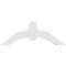 Ekena Millwork Archdale Architectural Grade PVC Gable Bracket, 36"W x 13 1/2"H x 2"D x 4"F, 9/12 Pitch GBP036X14X0204ARC00 - alternate 2